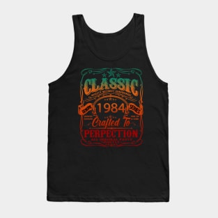 Vintage 1984 Limited Edition 40 Year old 40th Birthday Tank Top